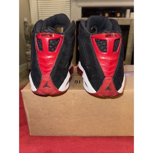 Nike Air Jordan B\'Loyal Bred Basketball Shoes Black Gym Red Size 13 315317-026 main image 4